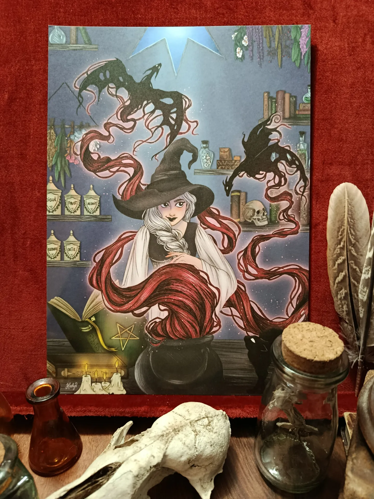 Atelier de la sorcière - poster A4