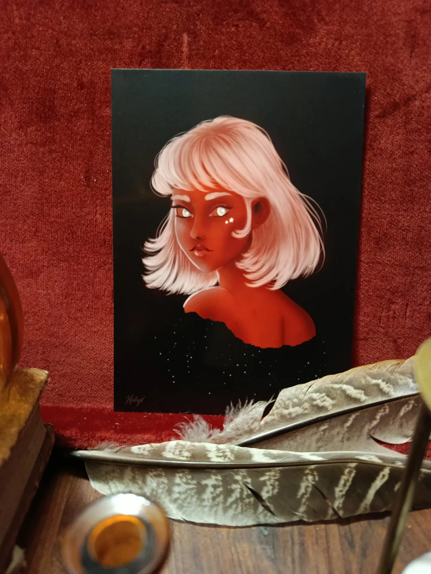 Mars - carte postale A6