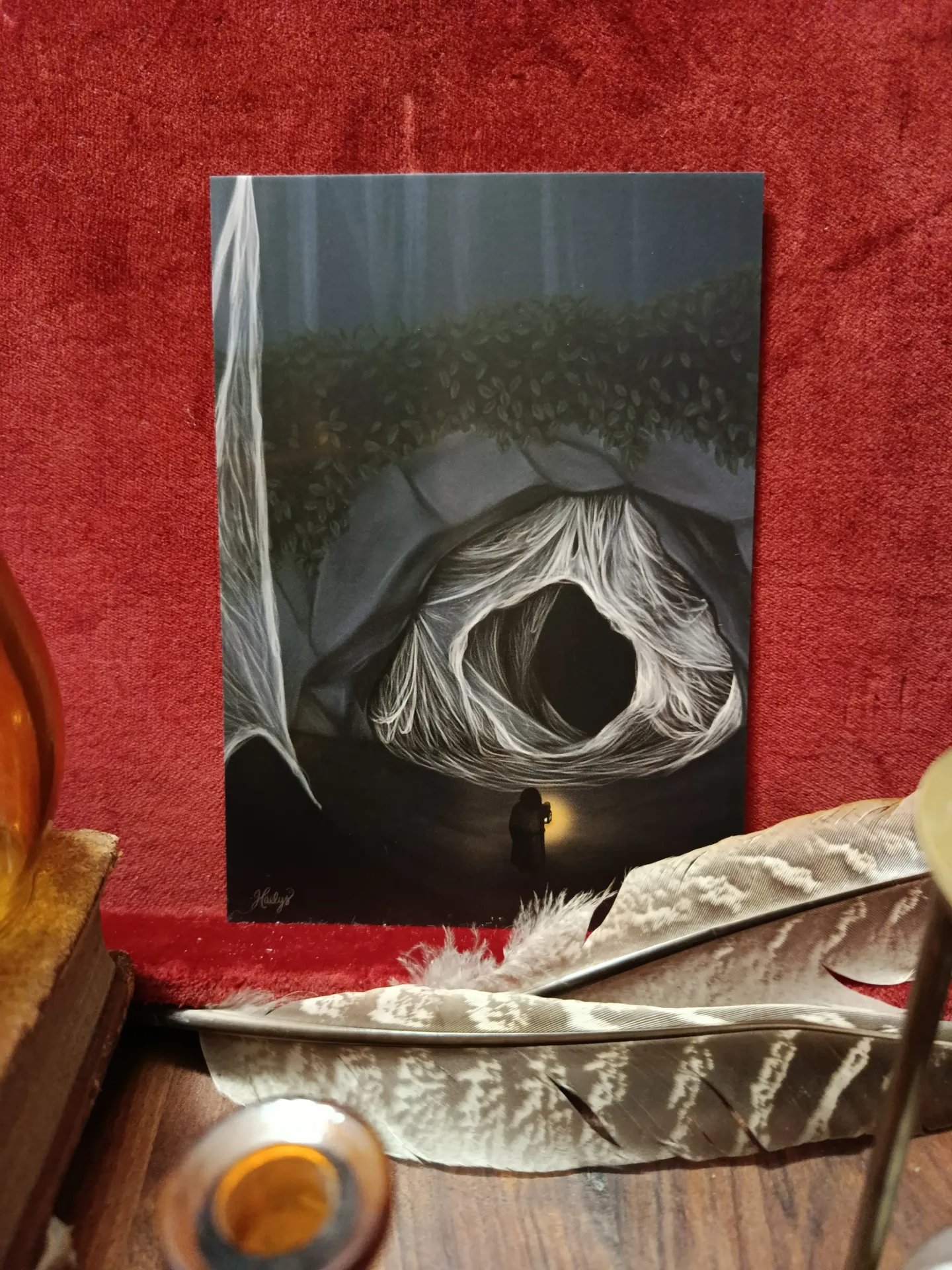 Le repaire - carte postale A6